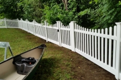 Silverbell Scallop Fence